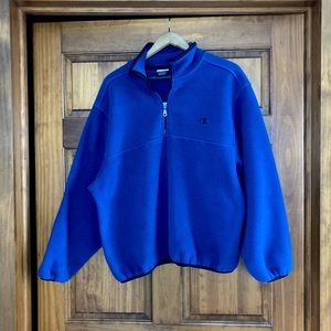 Blue Vintage 90s Champion Fleece